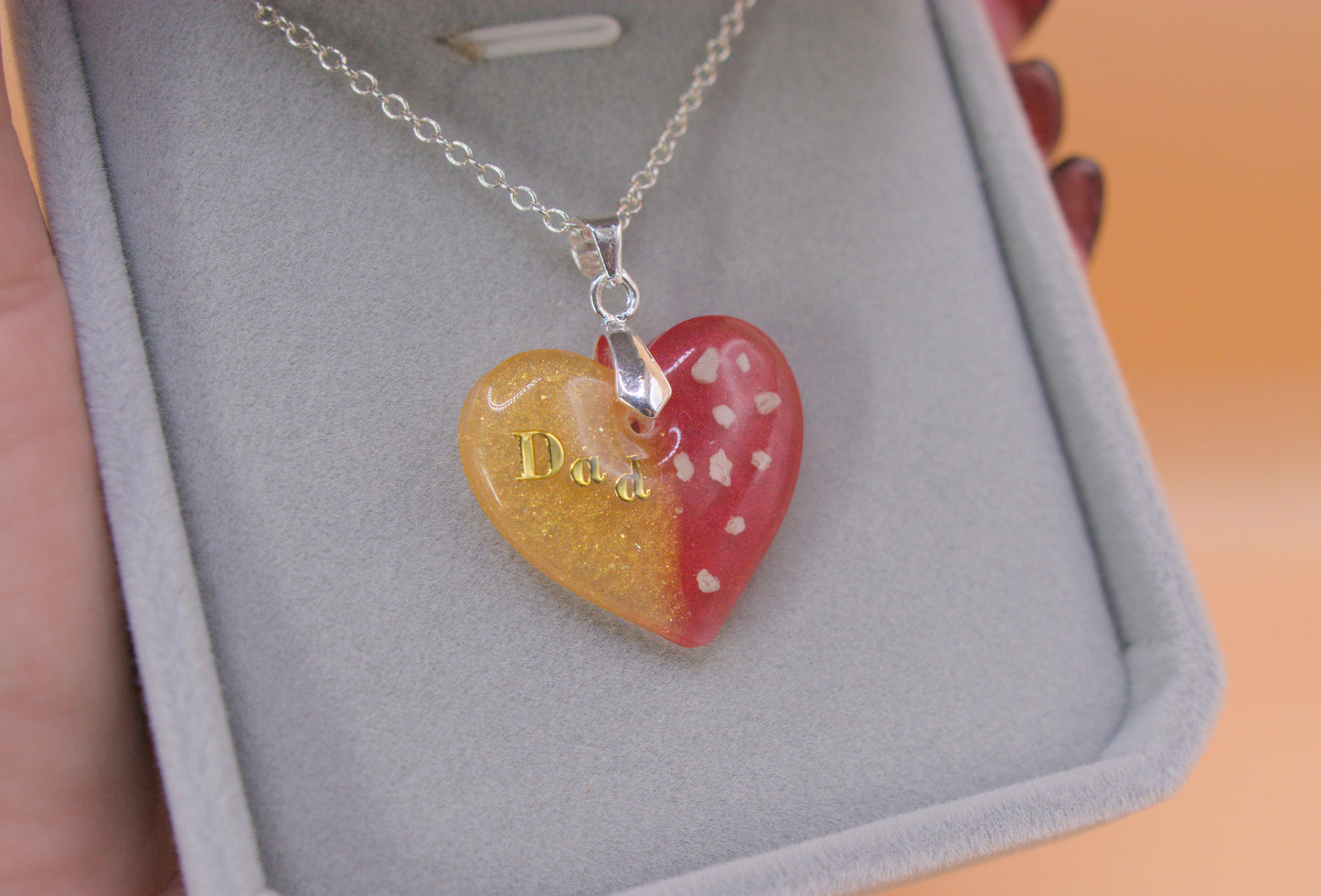 Celestial Keepsakes Memorial Pendant - Heart Shape - 925 Silver