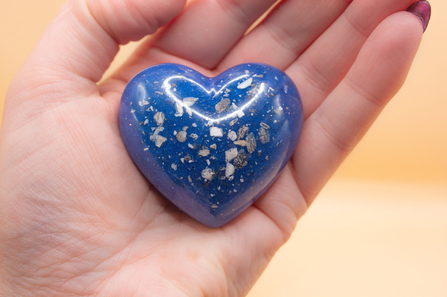 Celestial Keepsakes Heart Resin Memorial Ornament