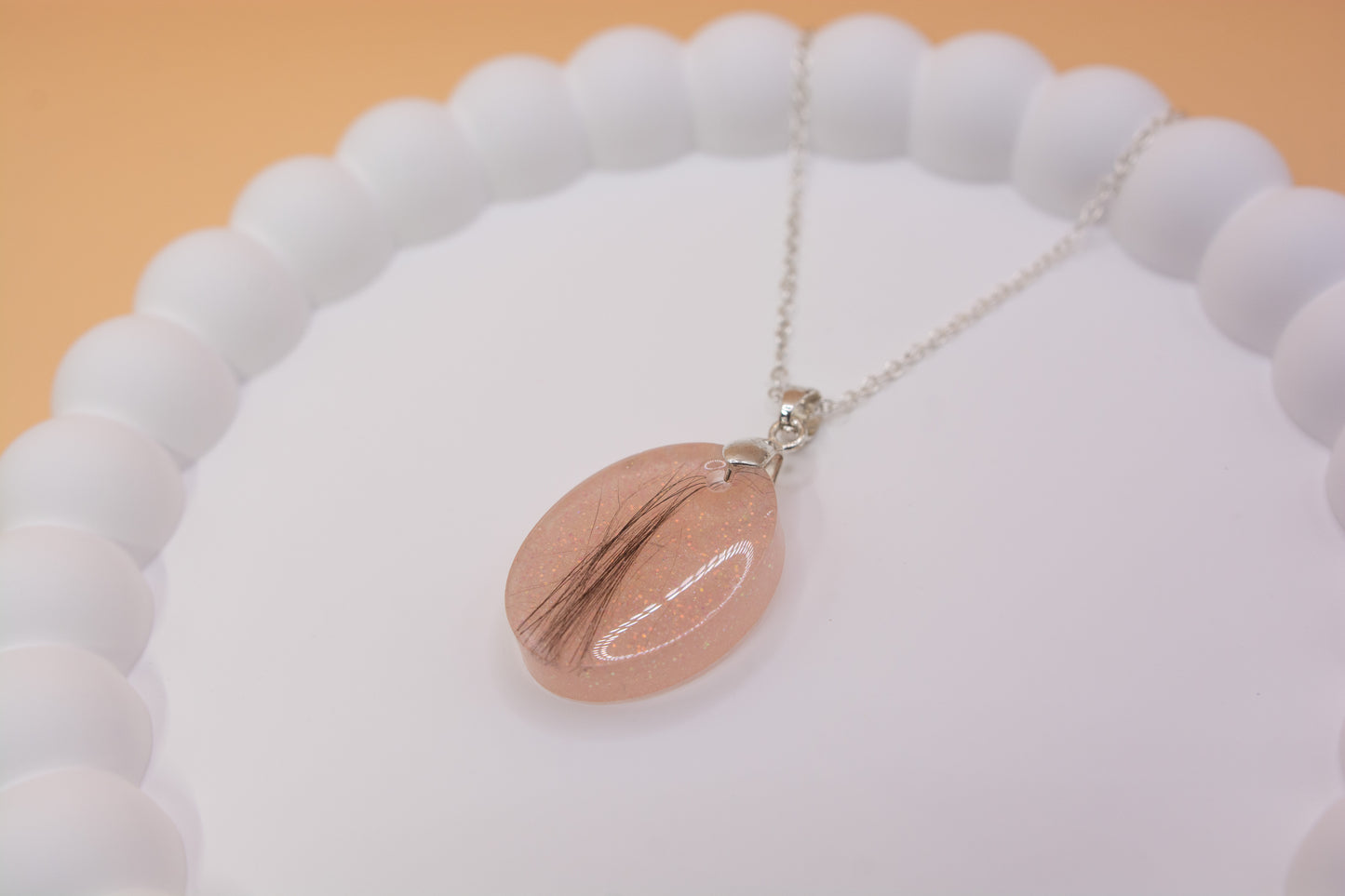 Celestial Keepsakes Oval Memorial Pendant - 925 Silver