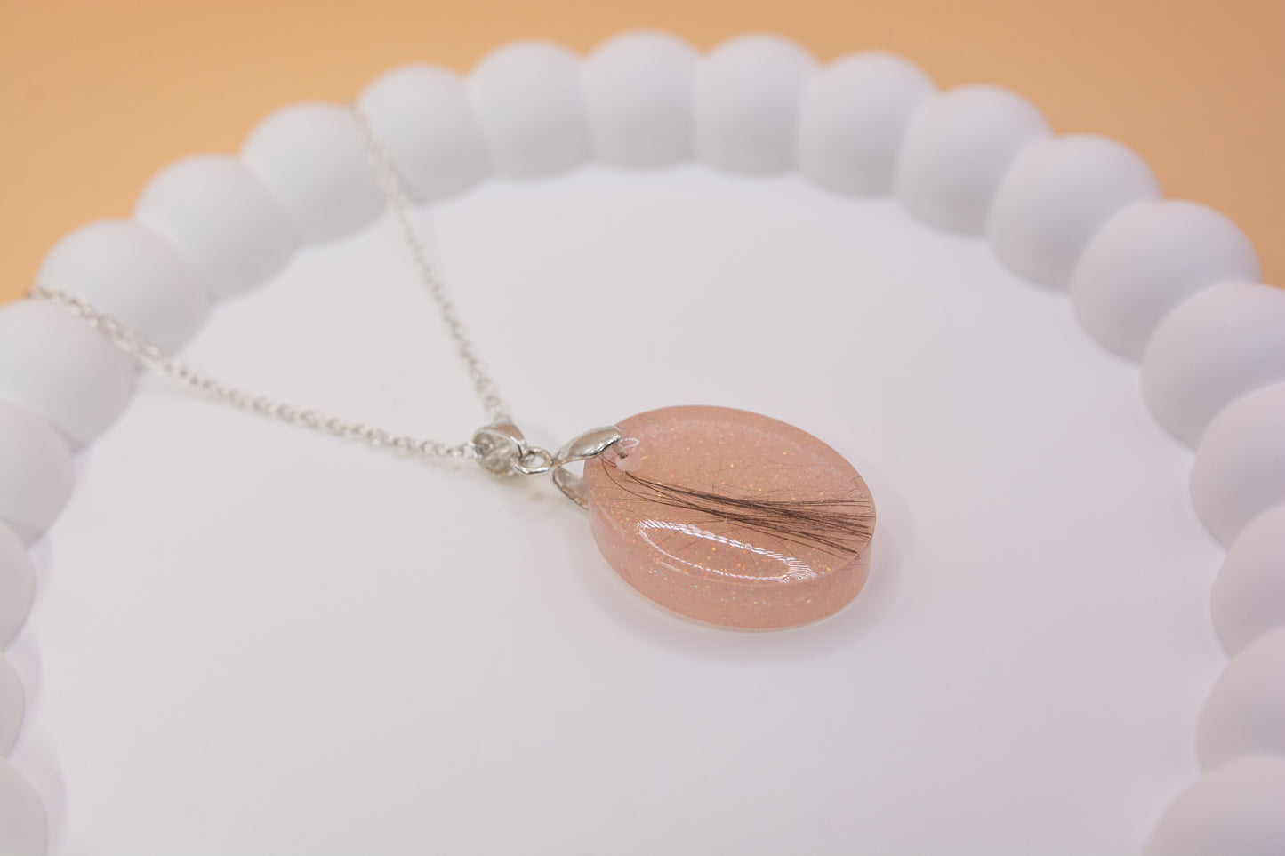 Celestial Keepsakes Oval Memorial Pendant - 925 Silver