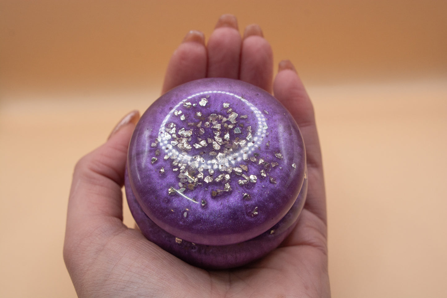 Celestial Keepsakes Handcrafted Pearl Trinket Pot